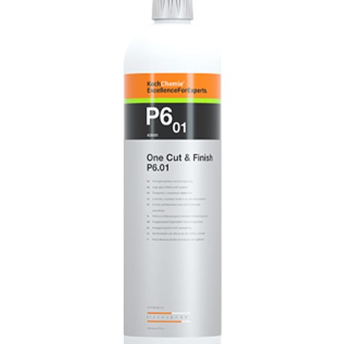 Koch Chemie One Cut & Finish P6.021 - одношаговая полировальная паста с защитным эффектом 1л