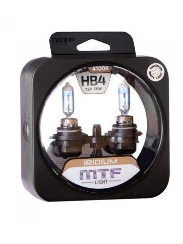Галогенные лампы MTF Light HB4 Iridium 4100K (пара)