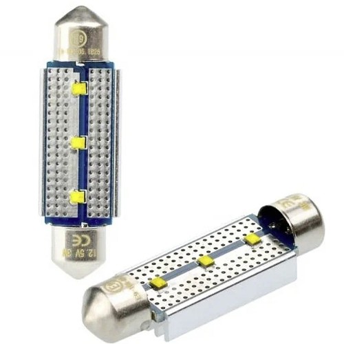 Optima LED лампа Premium C5W Festoon Philips chip can bus 5100K (пара)