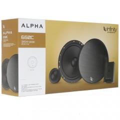 Infinity Alpha 650C 2-х полосная компонентная акустика 16,5 см (комплект)