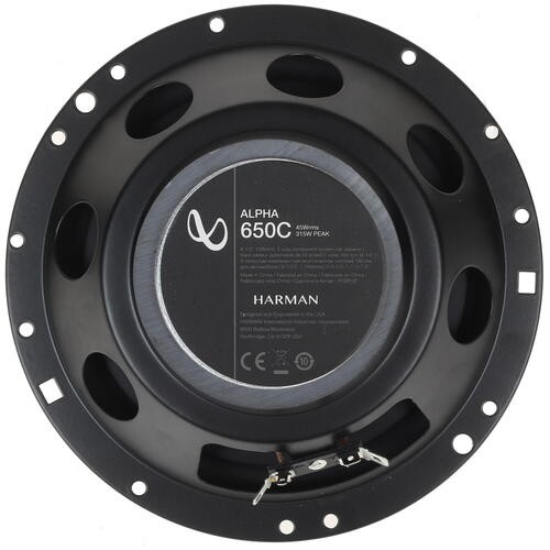 Infinity Alpha 650C 2-х полосная компонентная акустика 16,5 см (комплект)