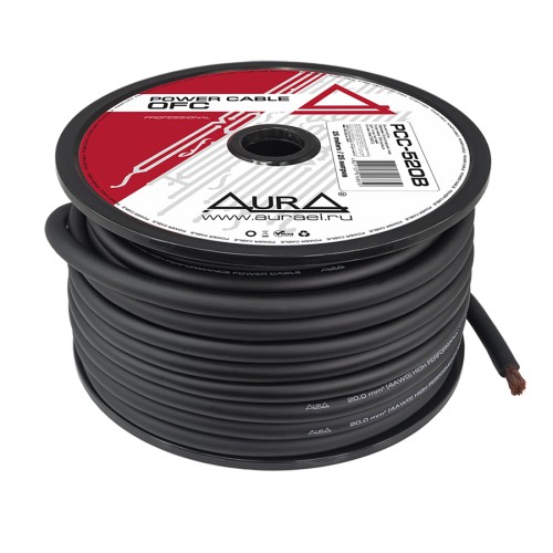 Силовой кабель AuRa PCC-520B 20 мм2 (4AWG) 1м