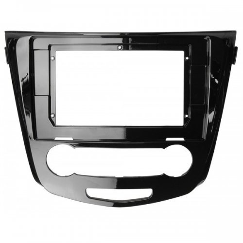 Переходная рамка для установки автомагнитолы Carav 22-816 Nissan X-Trail, Qashqai, Rogue 2014+ (Кондиционер) 10"