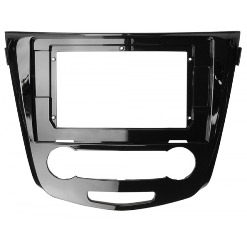 Переходная рамка для установки автомагнитолы Carav 22-816 Nissan X-Trail, Qashqai, Rogue 2014+ (Кондиционер) 10"