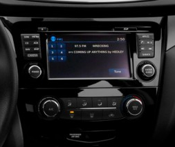 Переходная рамка для установки автомагнитолы Carav 22-816 Nissan X-Trail, Qashqai, Rogue 2014+ (Кондиционер) 10"