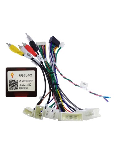 Комплект проводов для установки в Subaru XV, Impreza 2014 - 2016, Forester 2015 - 2019