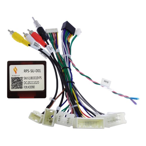 Комплект проводов для установки в Subaru XV, Impreza 2014 - 2016, Forester 2015 - 2019