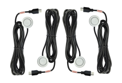 Парковочный радар Wide Media APS-114WH (4 датчика, белый)