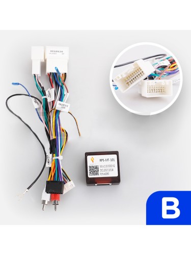 Установочный комплект Teyes для Mitsubishi Outlander 2 2005-2013 / Citroen C-Crosser 2007-2013 / Peugeot 4007 CW0W 2007-2012 9" (Вариант B) 