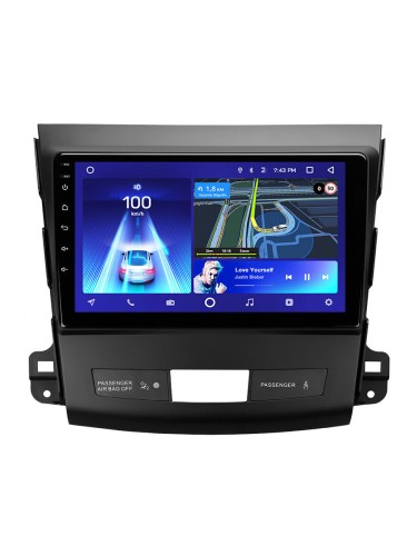 Установочный комплект Teyes для Mitsubishi Outlander 2 2005-2013 / Citroen C-Crosser 2007-2013 / Peugeot 4007 CW0W 2007-2012 9" (Вариант B) 