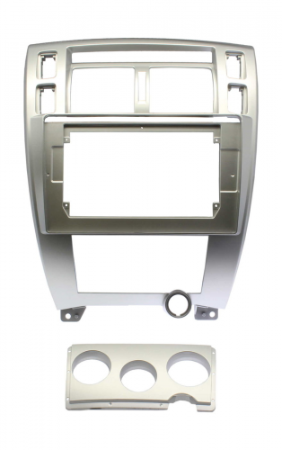 Рамка для установки в Hyundai Tucson 2006-2013 10" (серая)