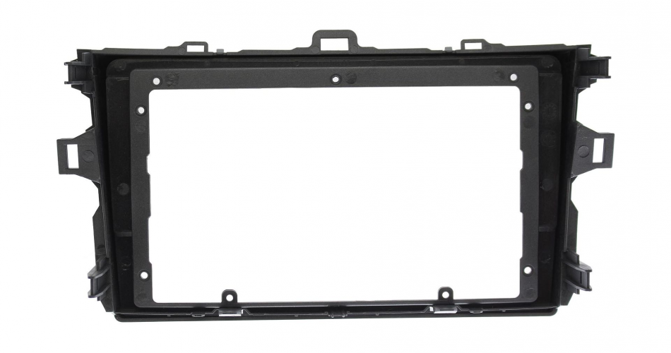 Рамка для установки в Toyota Corolla Axio, Fielder 2006-2013 (антрацит) 9" 