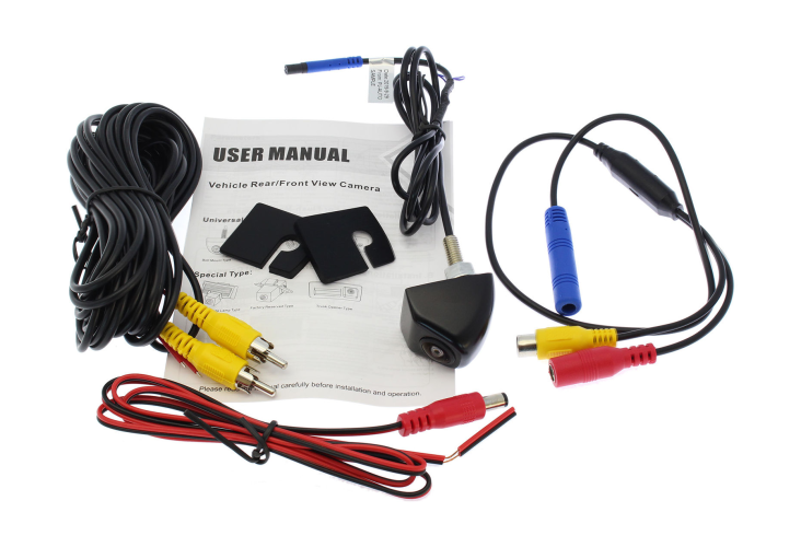 CAM-5HBNR камера заднего вида универсальная для крепления на гор. поверхность черная