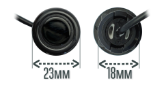 Парковочный радар Wide Media APS-118BL (8 датчиков, черный)