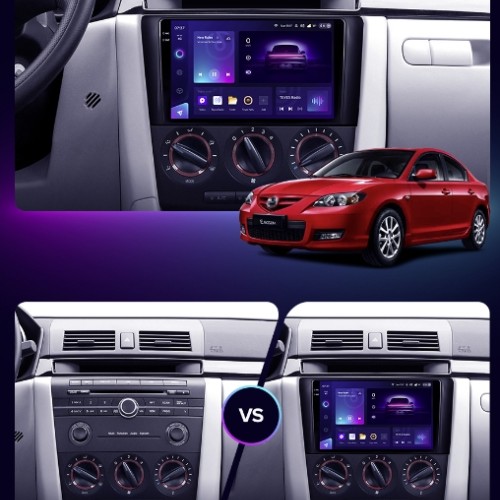 Штатная магнитола Teyes CC3 2K для Mazda 3 BK 2003-2009 9&quot;
