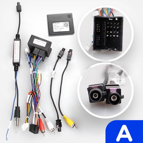 Установочный комплект Teyes для Volkswagen Touareg FL NF 2010-2018 9&quot; (Вариант A) авто без CD чейнджера в бардачке