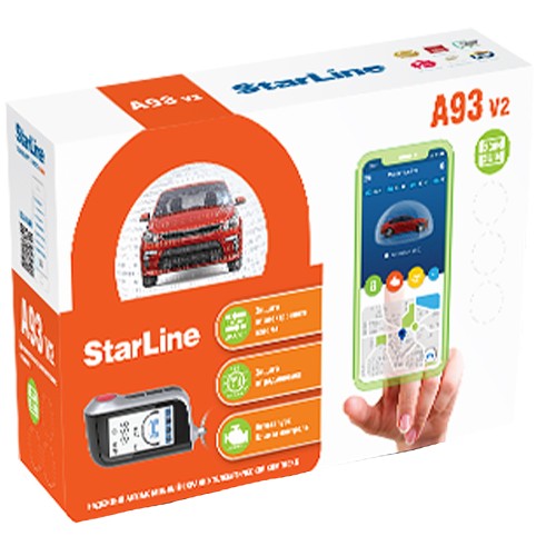 Автосигнализация StarLine A93 V2 2CAN+2LIN