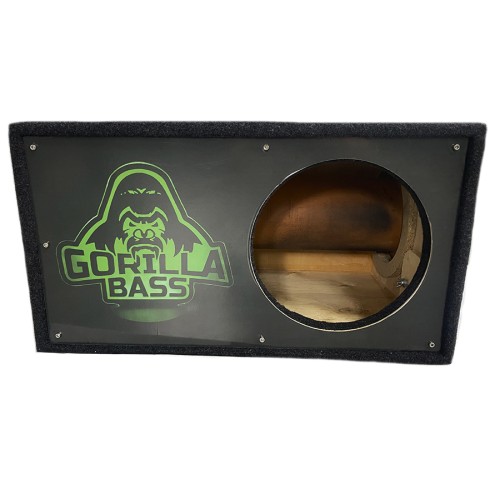 Короб под сабвуфер люкс 12&quot; (30см) с трубой 76L , аэрография Gorilla Bass