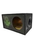 Короб под сабвуфер люкс 12" (30см) с трубой 76L , аэрография Gorilla Bass