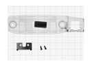 CAM-KISP3b адаптер для CAM-7 в подсветку номера Kia Sportage (2010+), X-Line