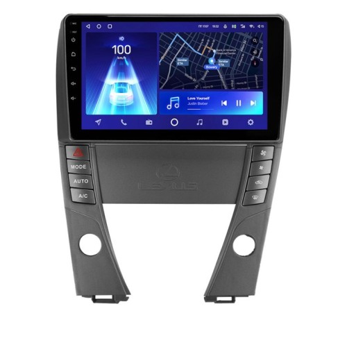 Штатная магнитола Teyes X1 Wi-Fi + 4G Lexus ES350 5 V XV40 2006-2012 9" (Вариант A) авто с монохромным дисплеем (2+32Gb)