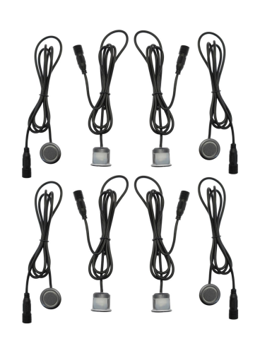 Парковочный радар Wide Media APS-118GR (8 датчиков, серый)