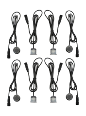 Парковочный радар Wide Media APS-118GR (8 датчиков, серый)