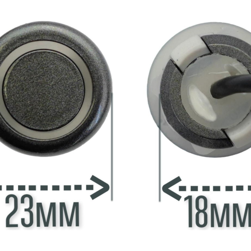 Парковочный радар Wide Media APS-118GR (8 датчиков, серый)