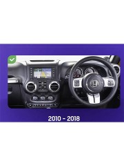 Штатная магнитола Teyes CC3 Jeep Wrangler 3 JK 2010-2018 (Right hand drive) 10.2" F2 R-15 авто с плоскими твитерами