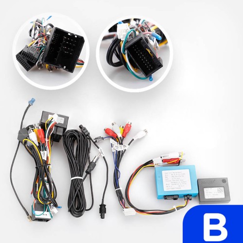 Установочный комплект Teyes для Volkswagen Touareg FL NF 2010-2018 9&quot; (Вариант B) авто с CD чейнджером в бардачке