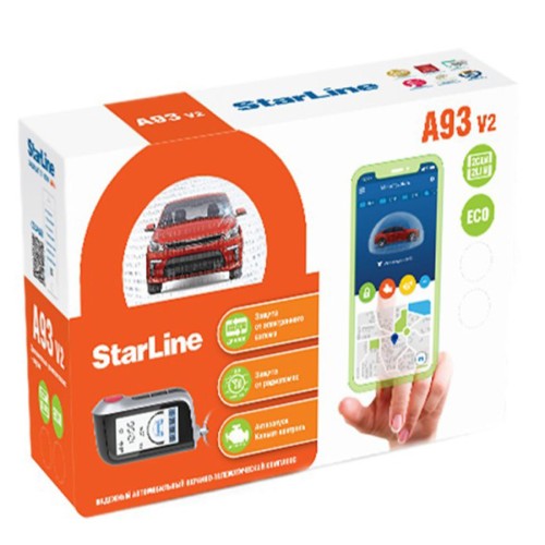 Автосигнализация StarLine A93 V2 2CAN+2LIN ECO
