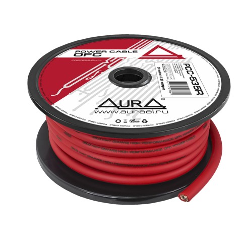 Силовой кабель AuRa PCC-535R 2 AWG (35mm2) 1м
