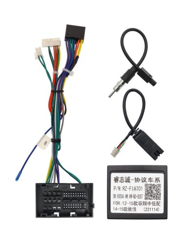 Комплект проводов для установки WM-MT в FIAT 2015+ (основной, антенна, CAN)