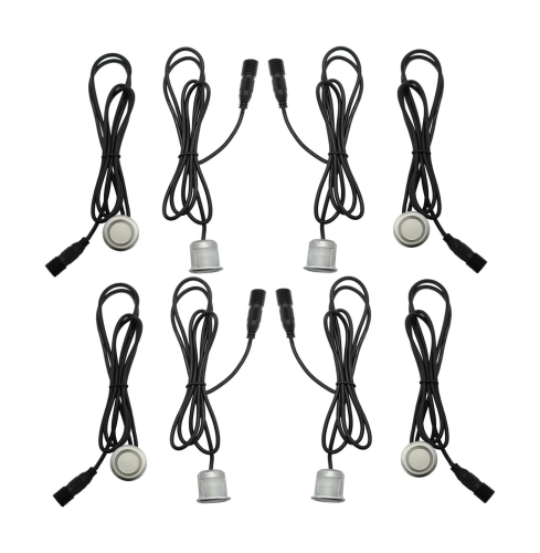 Парковочный радар Wide Media APS-118SL (8 датчиков, серебряный)