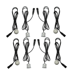 Парковочный радар Wide Media APS-118SL (8 датчиков, серебряный)