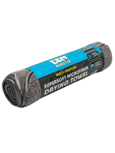 Dry Monster Drying Towel - микрофибровое полотенце 60х80см, 380гр/м, серый