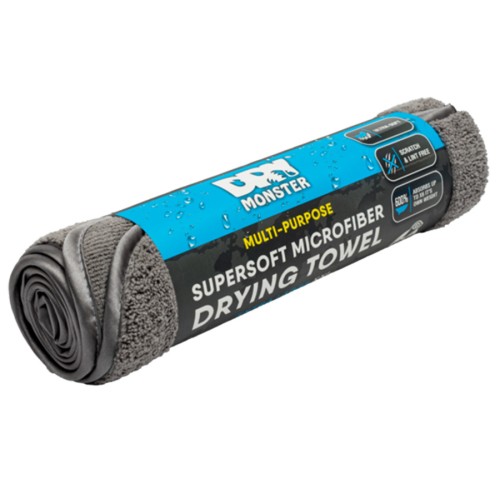 Dry Monster Drying Towel - микрофибровое полотенце 60х80см, 380гр/м, серый