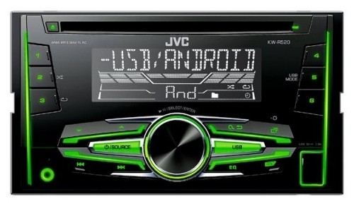 Магнитола (головное устройство) 2Din JVC KW-R520