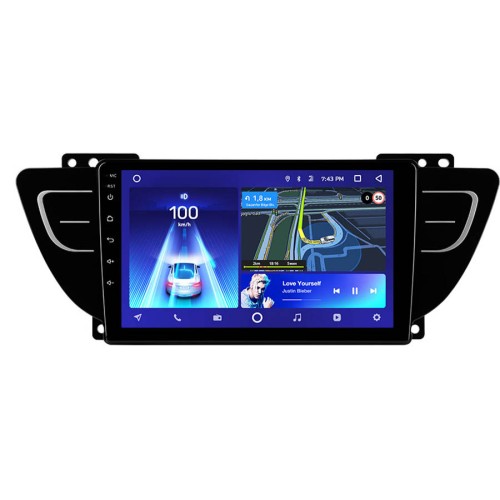 Штатная магнитола Teyes X1 Wi-Fi + 4G Geely Atlas NL-3 2016-2020 9" (2+32Gb)