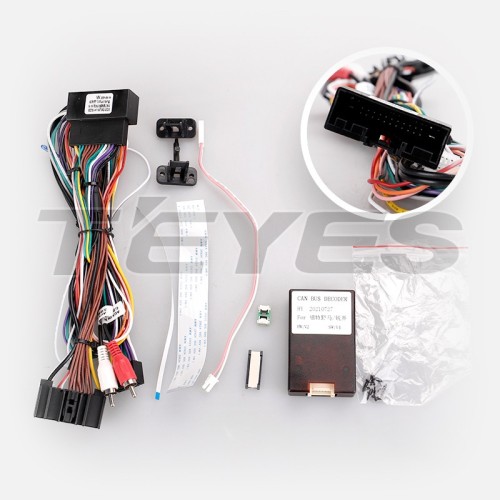 Установочный комплект Teyes для Ford Mustang VI S550 2014-2023 9" (F1) аварийка-кнопкой