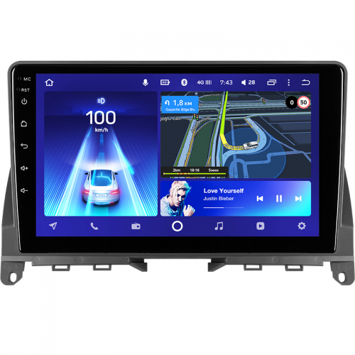 Установочный комплект Teyes для Mercedes-Benz C-Class 3 W204 2006-2011 9"