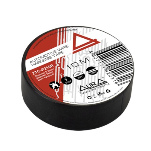 Изолента AurA ZTC-P210R 19*10 мм