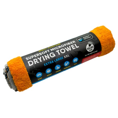 Dry Monster Drying Towel - микрофибровое полотенце 60х80см, 380гр/м, оранжевый