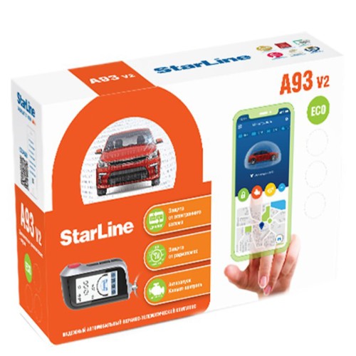 Автосигнализация StarLine A93 V2 ECO