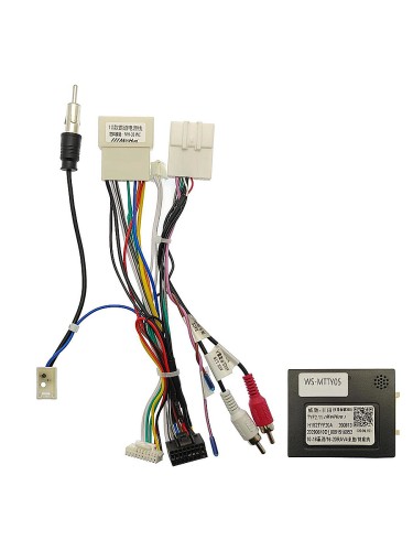 Комплект проводов для установки в Toyota 2010 - 2013 (основной, антенна, мультируль, CAN, amp)