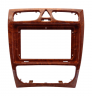 Рамка для установки в Mercedes-Benz С-class 2002 - 2004 9" дисплея орех