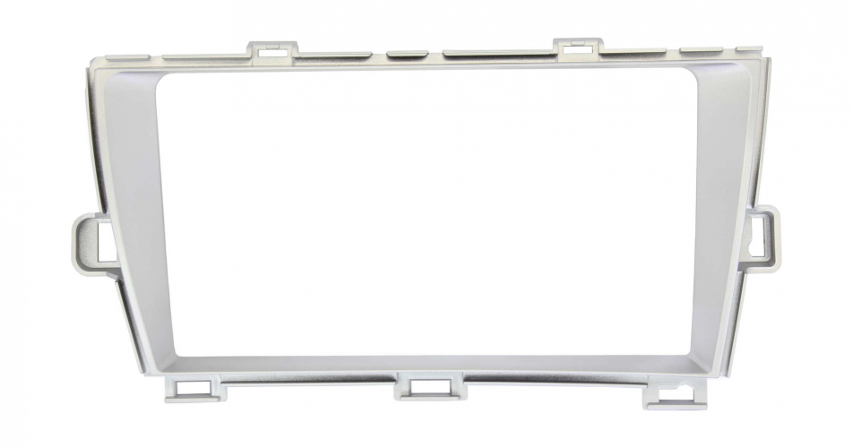 Рамка для установки в Toyota Prius 2009-2015 9" дисплея (серая) (левый руль)