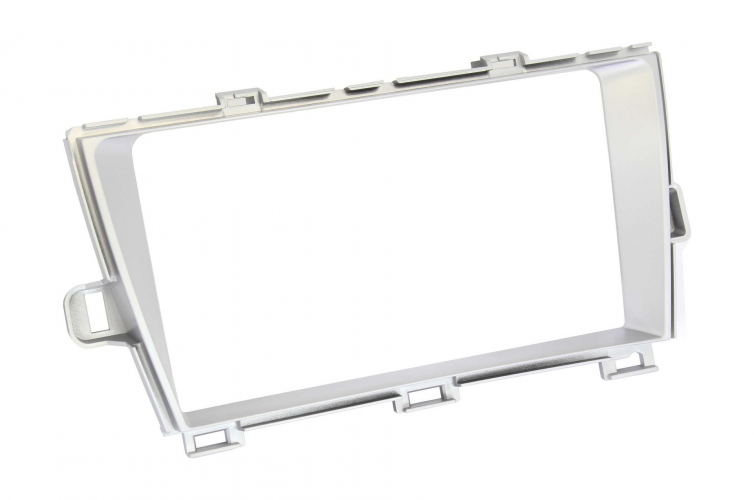 Рамка для установки в Toyota Prius 2009-2015 9" дисплея (серая) (левый руль)