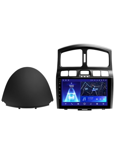 Штатная магнитола Teyes CC3 2K Hyundai Santa Fe SM 2000-2012 9"