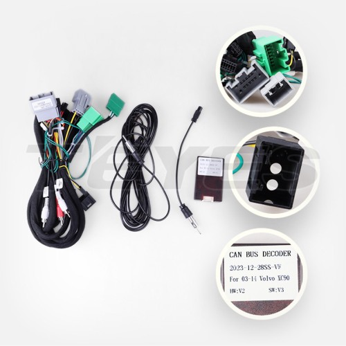 Установочный комплект Teyes для Volvo XC90 C 2002-2014 10&quot; (F2)